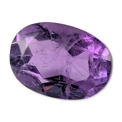 Sale Photo Thumbnail #577: Oval Cut Purple Amethyst Gemstone