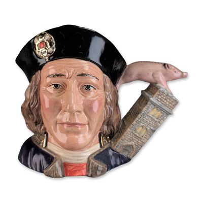 Sale Photo Thumbnail #269: Royal Doulton Large Character Jug, Richard III D7099