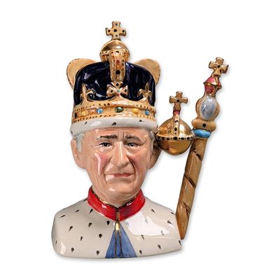 Sale Photo Thumbnail #490: Bairstow Manor Collectables Character Bust, King Charles III