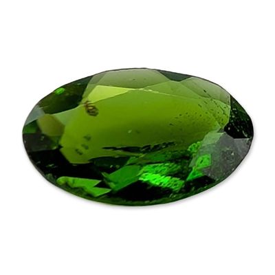 Sale Photo Thumbnail #163: Oval Cut Green Chrome Diopside Gemstone