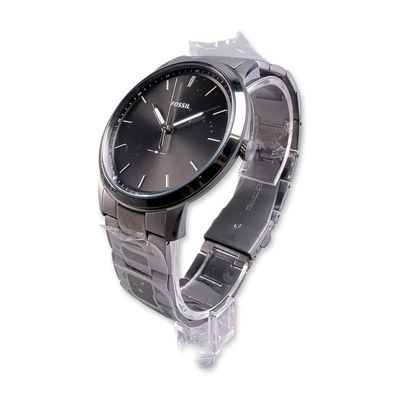 Sale Photo Thumbnail #138: Fossil The Minimalist Three-Hand Smoke Stainless Steel Watch