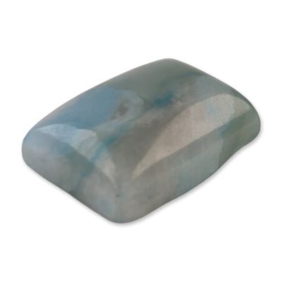 Sale Photo Thumbnail #382: Rectangular Cabochon Cut Aquamarine Gemstone