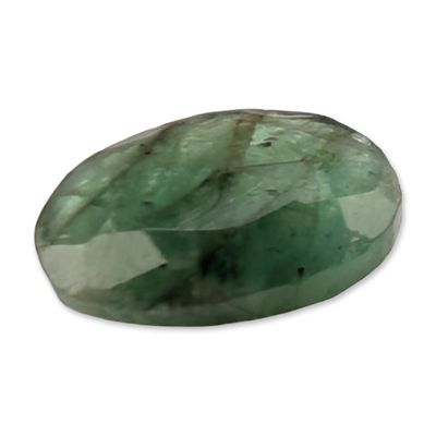 Sale Photo Thumbnail #603: Oval Faceted Green Emerald Gemstone