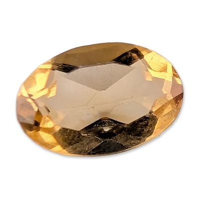 Sale Photo Thumbnail #167: Oval Faceted Yellow Citrine