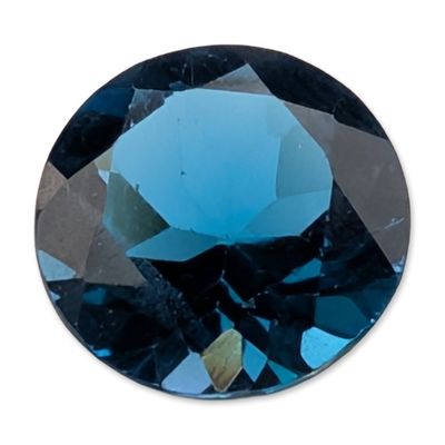 Sale Photo Thumbnail #192: Round Brilliant London Blue Topaz