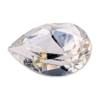 Sale Photo Thumbnail #187: Loose Pear Brilliant Cut Colorless Topaz Gemstone