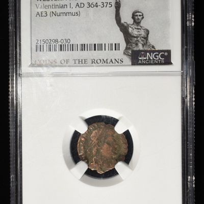 Sale Photo Thumbnail #21: AD 364-375, VALENTINIAN I, AE3, WEST. ROMAN EMPIRE