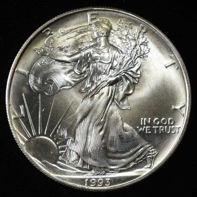 Sale Photo Thumbnail #118: 1993 AMERICAN SILVER EAGLE