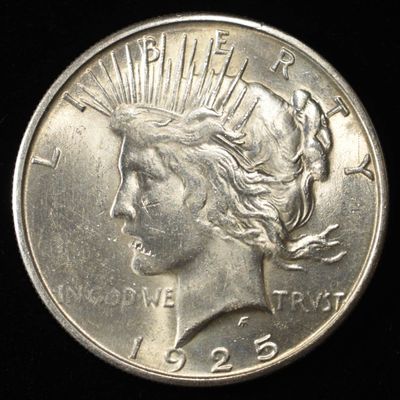 Sale Photo Thumbnail #284: 1925-S PEACE DOLLAR CH BU