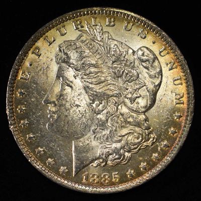 Sale Photo Thumbnail #74: 1885-O MORGAN DOLLAR BU