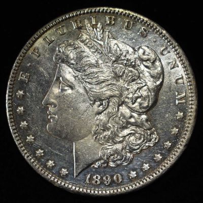 Sale Photo Thumbnail #79: 1890 MORGAN DOLLAR BU