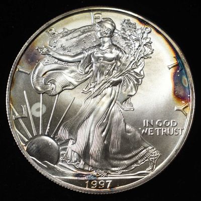 Sale Photo Thumbnail #121: 1997 AMERICAN SILVER EAGLE