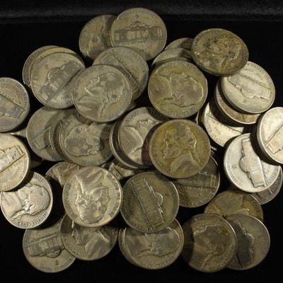 Sale Photo Thumbnail #356: (50) WAR NICKELS
