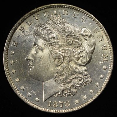 Sale Photo Thumbnail #227: 1878 7TF REV 78 MORGAN DOLLAR CH/GEM BU PROOF LIKE