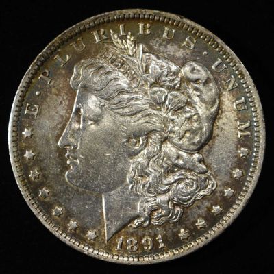 Sale Photo Thumbnail #261: 1891-O MORGAN DOLLAR BU