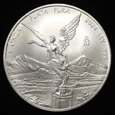 Sale Photo Thumbnail #401: 2024 PLATA PURA 1 OZ 0.999 SILVER ROUND