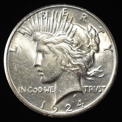 Sale Photo Thumbnail #282: 1924-S PEACE DOLLAR BU