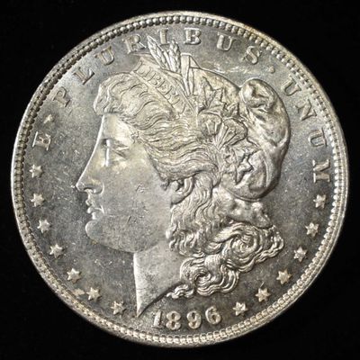 Sale Photo Thumbnail #268: 1896 MORGAN DOLLAR CH BU PROOF LIKE