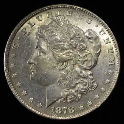 Sale Photo Thumbnail #229: 1878 8TF MORGAN DOLLAR BU