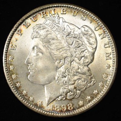 Sale Photo Thumbnail #273: 1898-O MORGAN DOLLAR GEM BU