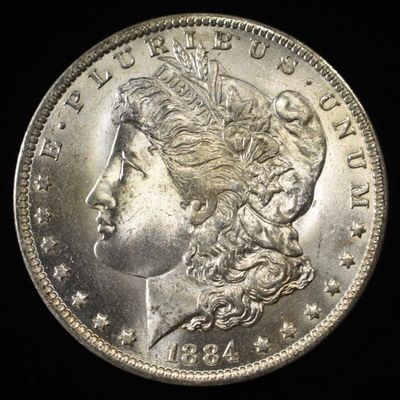 Sale Photo Thumbnail #247: 1884-O MORGAN DOLLAR CH BU