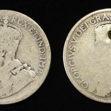 Sale Photo Thumbnail #347: (4) 92.5% SILVER CANADIAN 25 CENTS