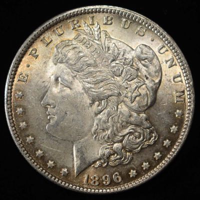 Sale Photo Thumbnail #385: 1896 MORGAN DOLLAR BU