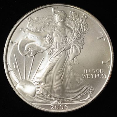 Sale Photo Thumbnail #126: 2006 AMERICAN SILVER EAGLE