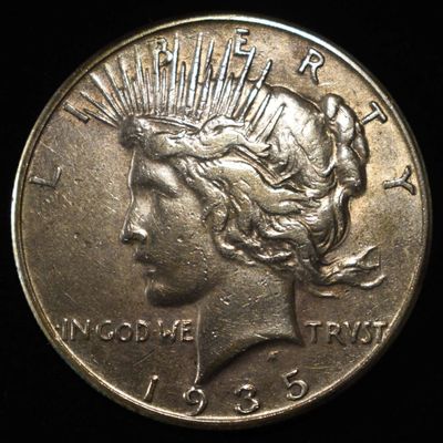 Sale Photo Thumbnail #111: 1935 PEACE DOLLAR