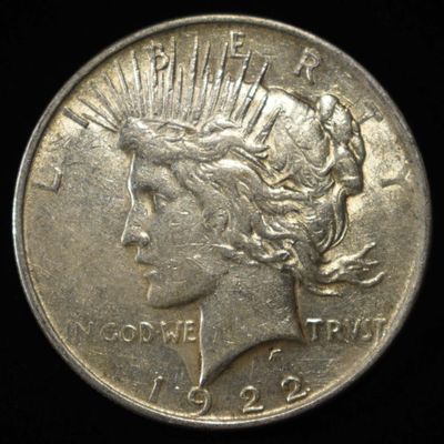 Sale Photo Thumbnail #390: 1922 PEACE DOLLAR