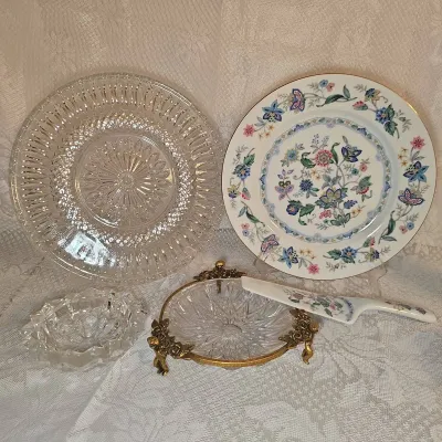 Vintage Party Wares Featuring Andrea By Sadek 