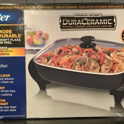 NIB Oster Electric Frying Pan