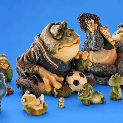 Classic Frog Figurines Collection