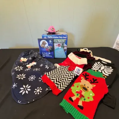 NWT Dog Clothes, Potty System & More