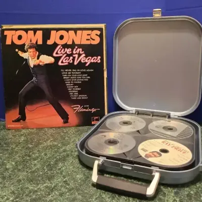 Vintage Vinyl Records and CD Collection