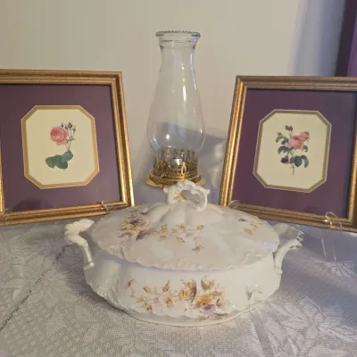 Vintage Framed Botanicals And More 