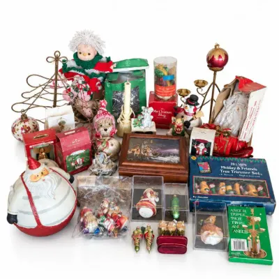 18 vintagechristmasornaments collectiblesmysterylot