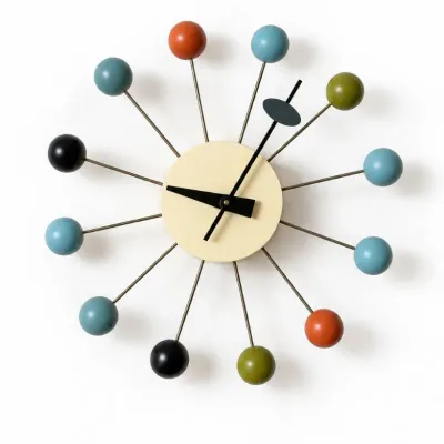 10 georgenelsonstylemidcenturyballwallclock
