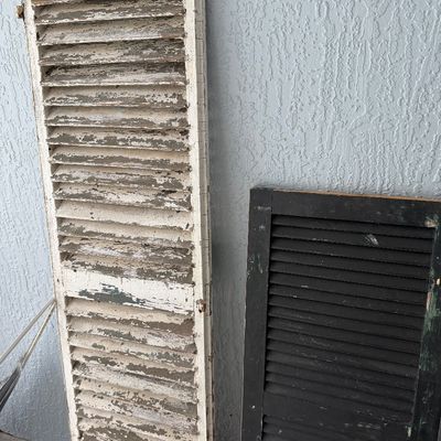 Sale Photo Thumbnail #45: Chippy Paint Shutters