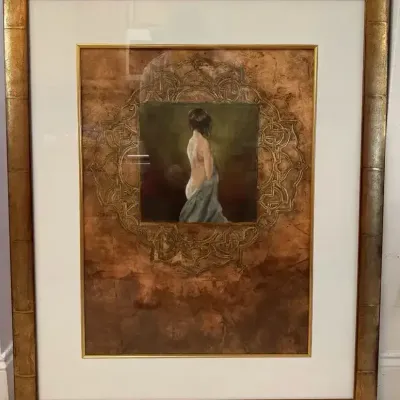 Signed Limited Edition Figurative Artwork, Signed, 2/3, Framed