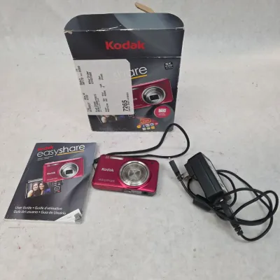 Red Kodak EasyShare M5350 16MP Digital Camera Bundle in Original Box