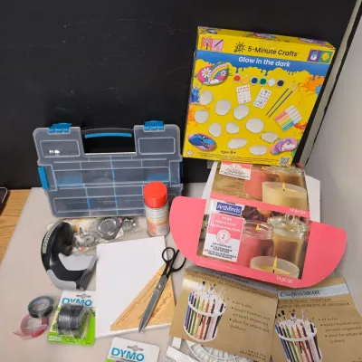 Brush Holders and Craft Supplies