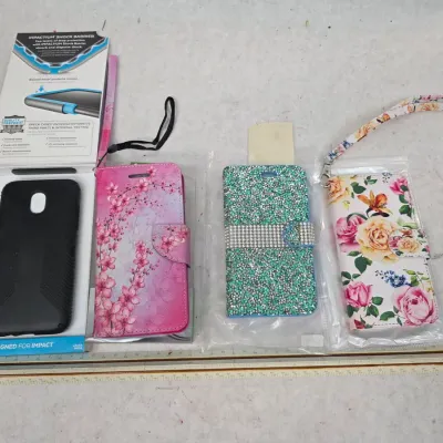 4 New in Box Phone Cases for Samsung Galaxy J3