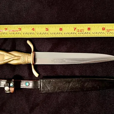 The Maiden Custom West German Dagger Leather Sheath