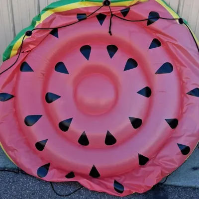 Giant 6' Watermelon Pool Tube