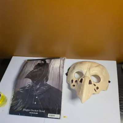 Pair of New Plague Doctor Masks