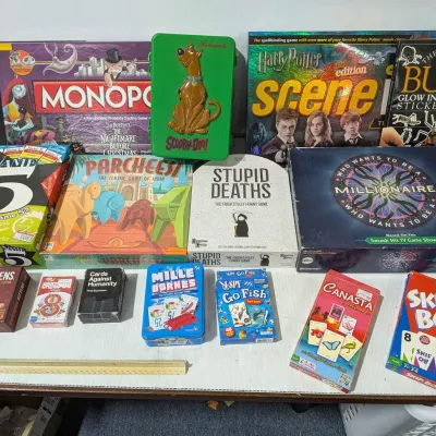 Large Board Game Lot: Refer To Photos, Assorted Current Titles And Games - Estate Sales Warehouse (GR)