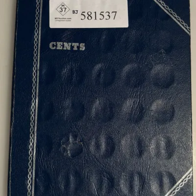 Cents Coin Folder - 78 Lincoln Cents
