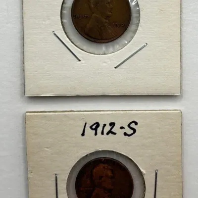 1912 / 1912 S - Lincoln Wheat Cents