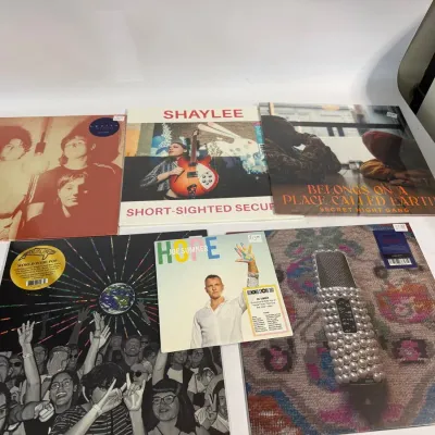 Modern Indie and Alternative Vinyl Record LP Album Lot, 6 Sealed Unopened Pieces